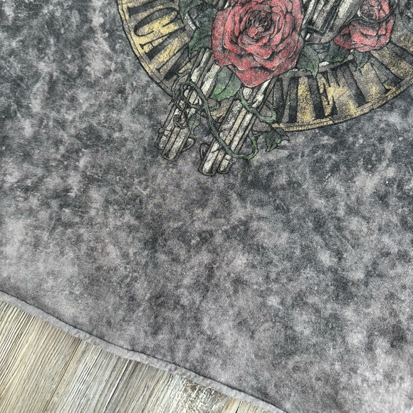 AFFLICTION American Metal Six Shooter Roses Black Lava Wash T-shirt Small - Picture 8 of 10